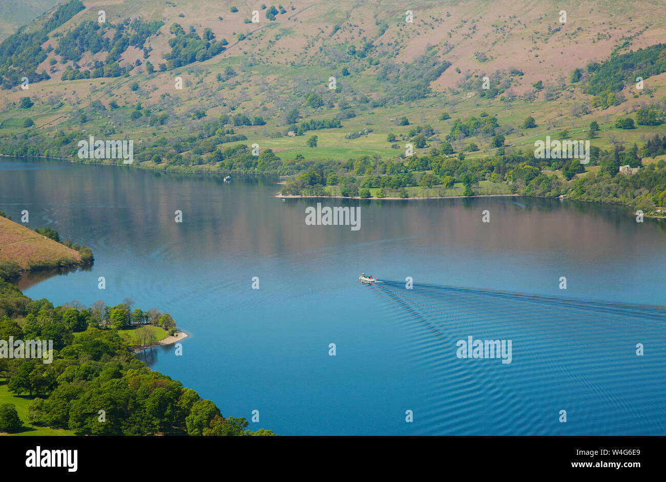 Ullswater Lake District Foto de stock