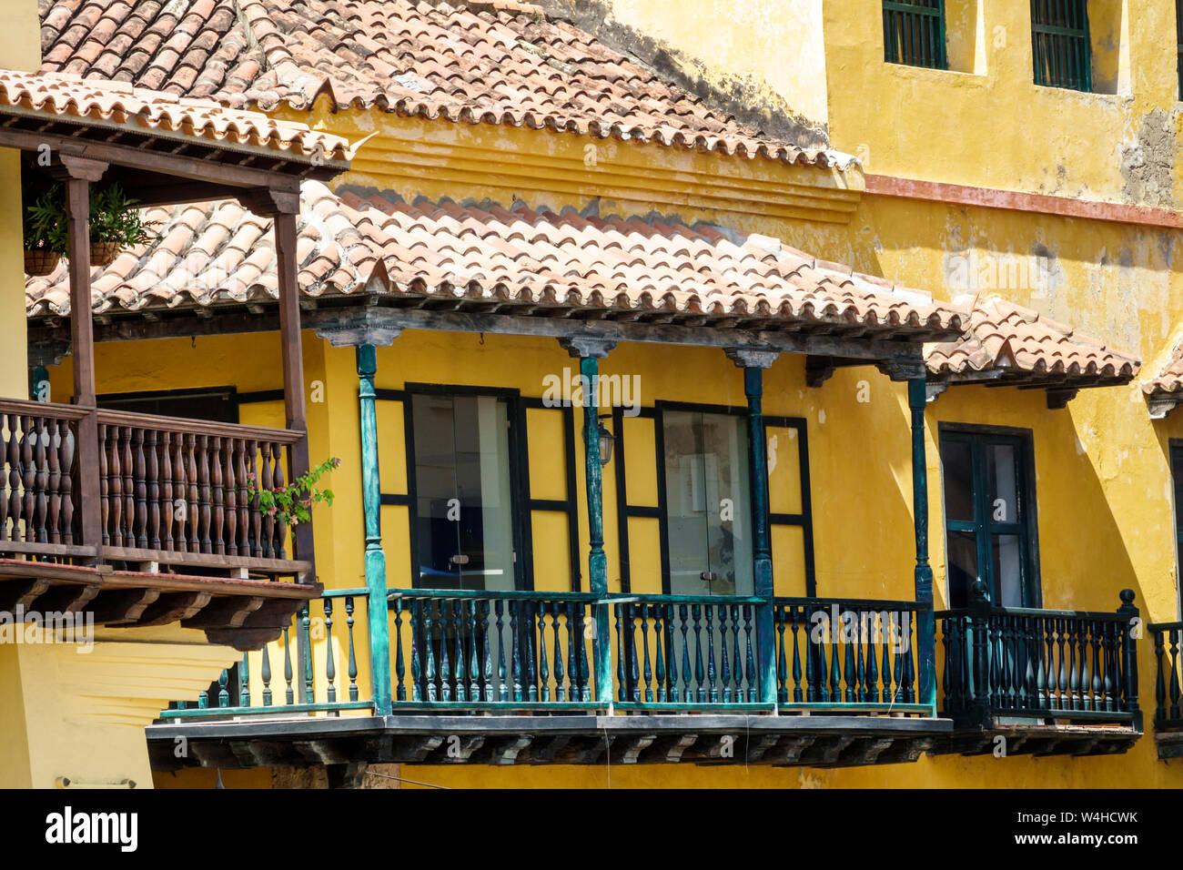 Colombia Cartagena Old Walled City Center Hispanic Latin Latinos étnicos étnicos inmigrantes inmigrantes minorías minorías h Foto de stock