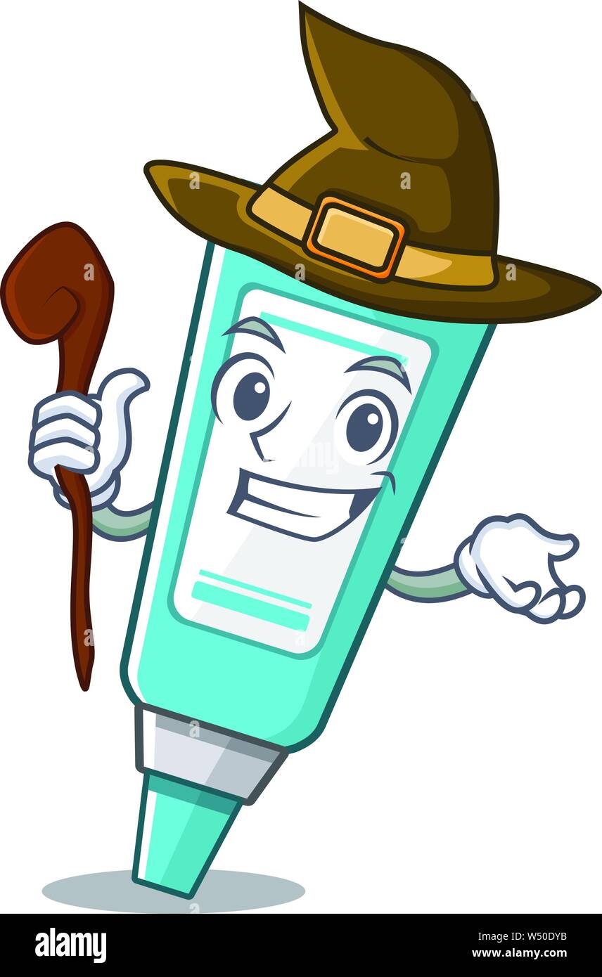 Ungüento de bruja colocado en carácter cuadro medicina ilustración ...