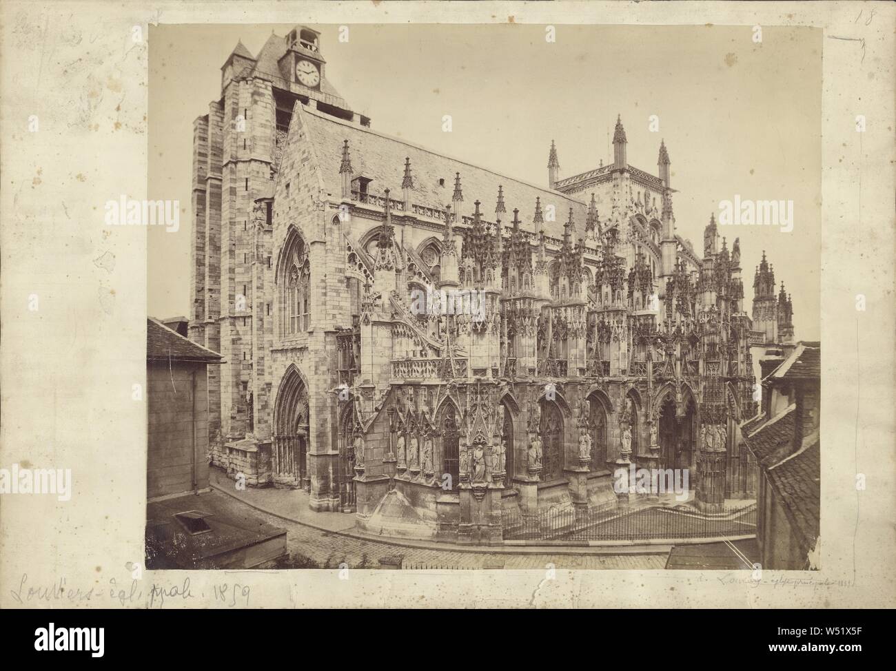 Iglesia de Notre-Dame de Louviers, Desconocido maker, Francés, Louviers, Francia, 1859, albúmina imprimir plata, 31 × 38,4 cm (12 3/16 x 15 1/8 pulg Fotografía de stock - Alamy Iglesia de Notre-Dame de Louviers, Desconocido maker, Francés, Louviers, Francia, 1859, albúmina imprimir plata, 31 × 38,4 cm (12 3/16 x 15 1/8 pulg Fotografía de stock - Alamy
