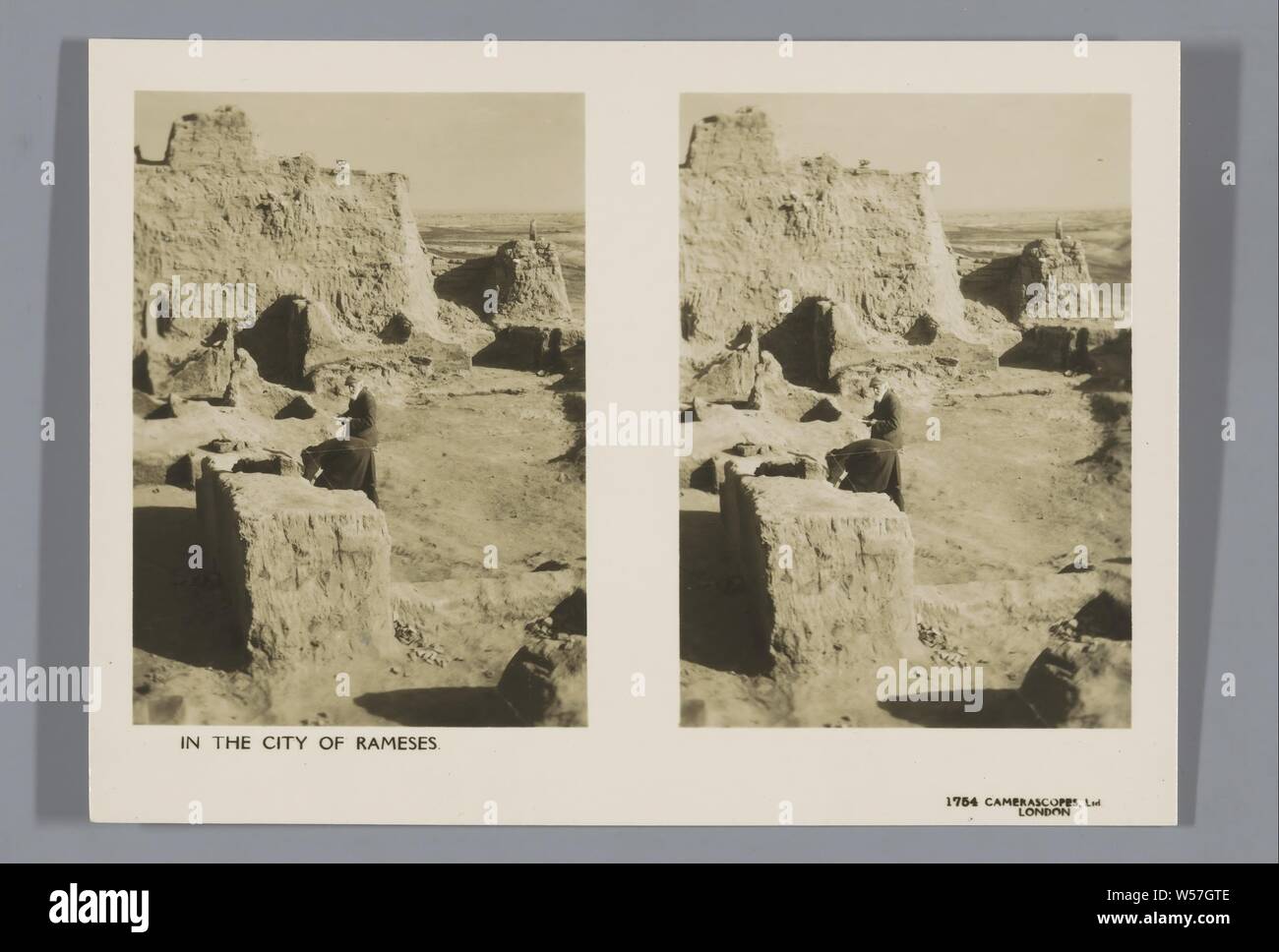 En la ciudad de Rameses, Camerascopes Ltd., 1920 - 1940 Foto de stock