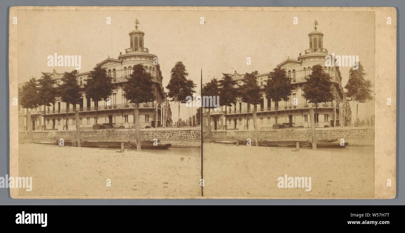 Rotterdam, Puerto deportivo Huis, Anónimo, 1860 - 1880 Foto de stock