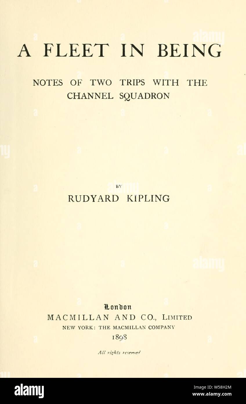 Rudyard Kipling Book Fotos e Imágenes de stock - Página 5 - Alamy