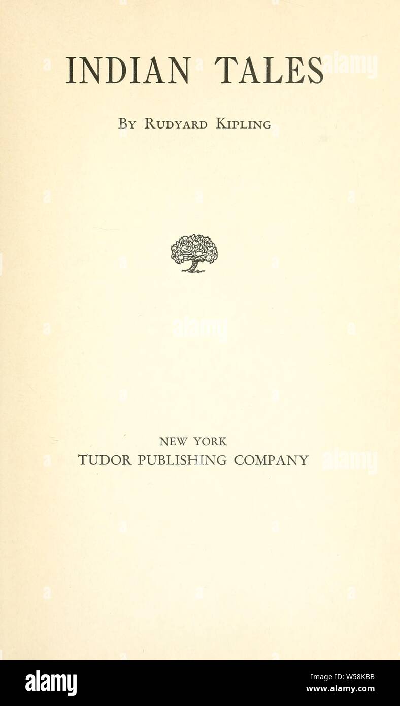 India : cuentos de Rudyard Kipling,, 1865-1936 Fotografía de stock - Alamy