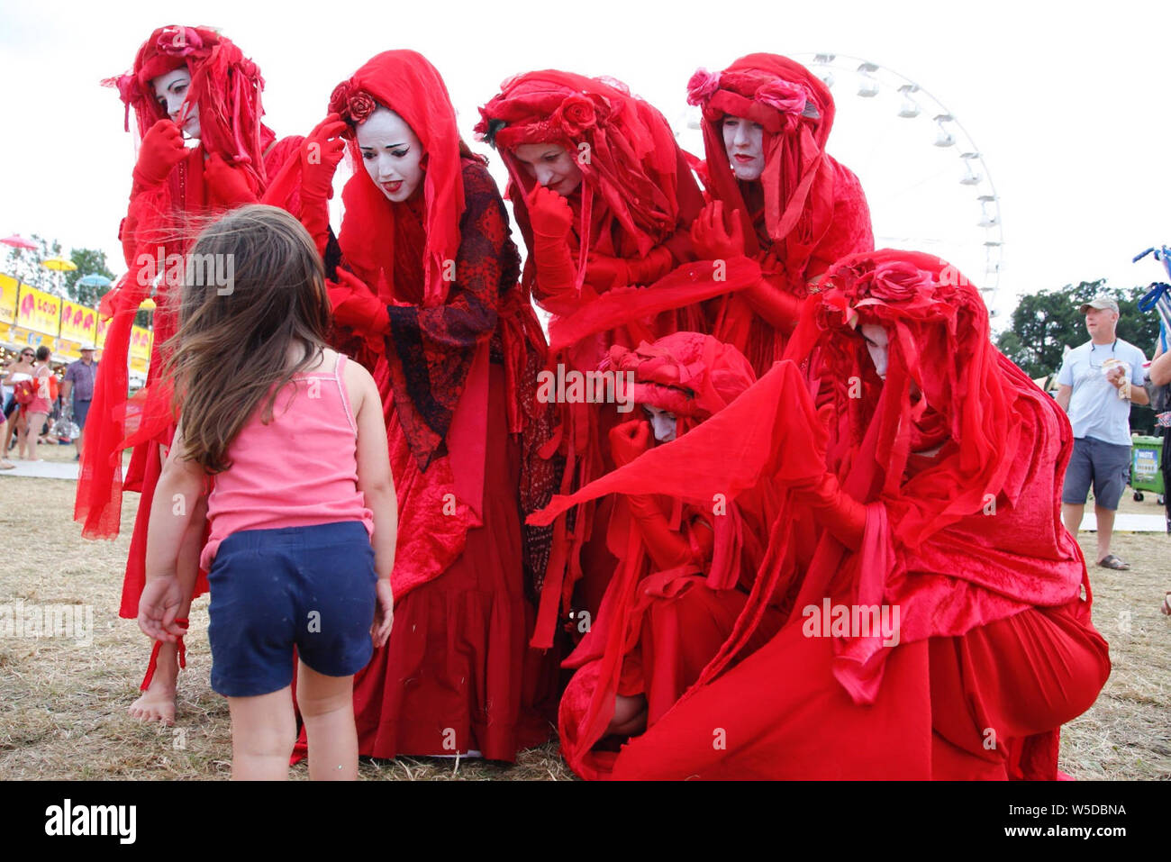 Festival WOMAD, WIltshire Foto de stock