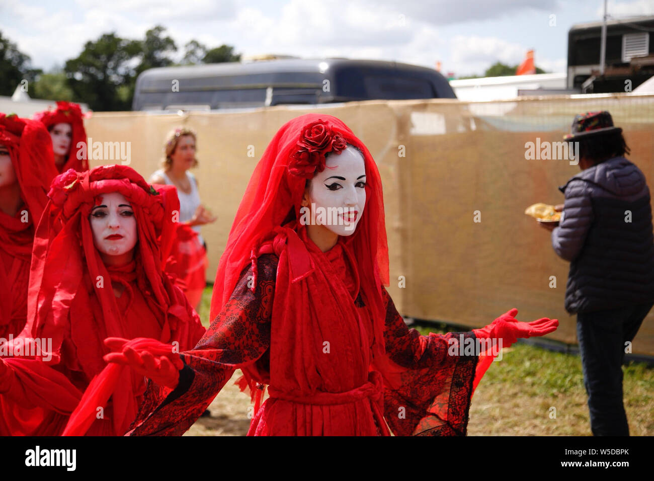 Festival WOMAD, WIltshire Foto de stock