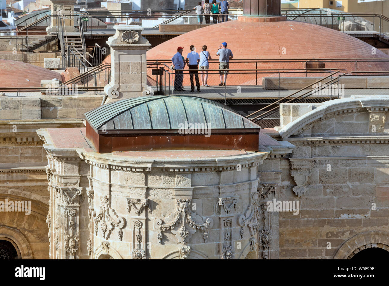 Catedral de la Encarnación de Málaga, Andalucía, España. Foto de stock