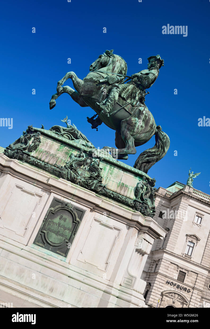 En Austria, en Viena, el Palacio Imperial de Hofburg, el Palacio Real