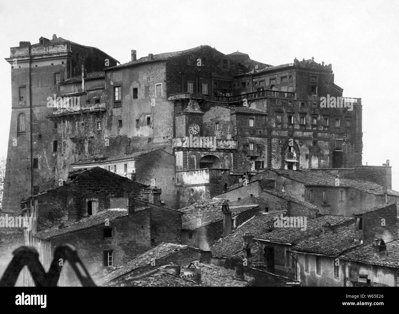 Palazzo Orsini, bomarzo 1910-20 Foto de stock