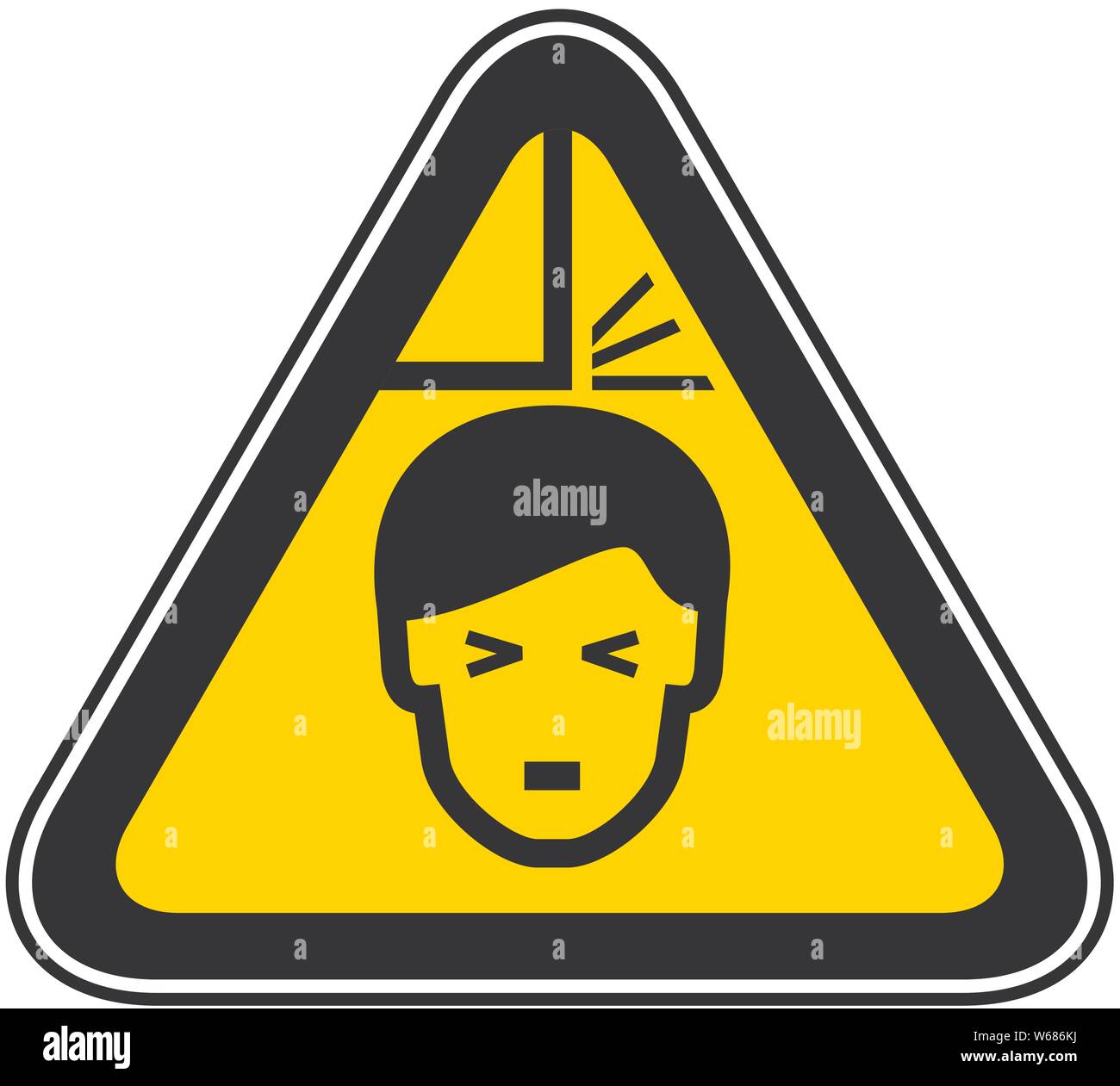 S mbolo De Advertencia De Peligro Amarillo Triangular Ilustraci n 