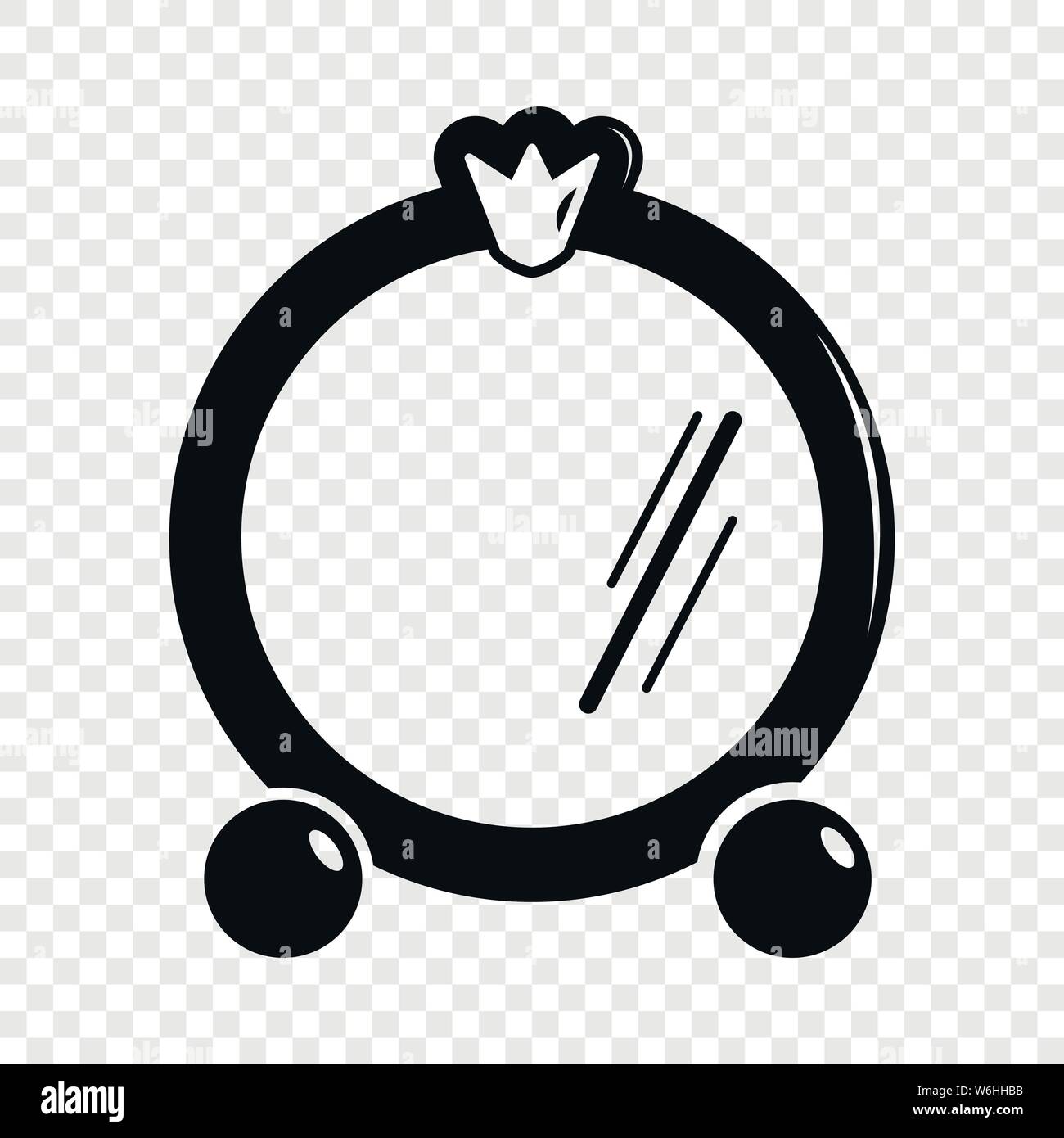 Vector De Marco De Espejo