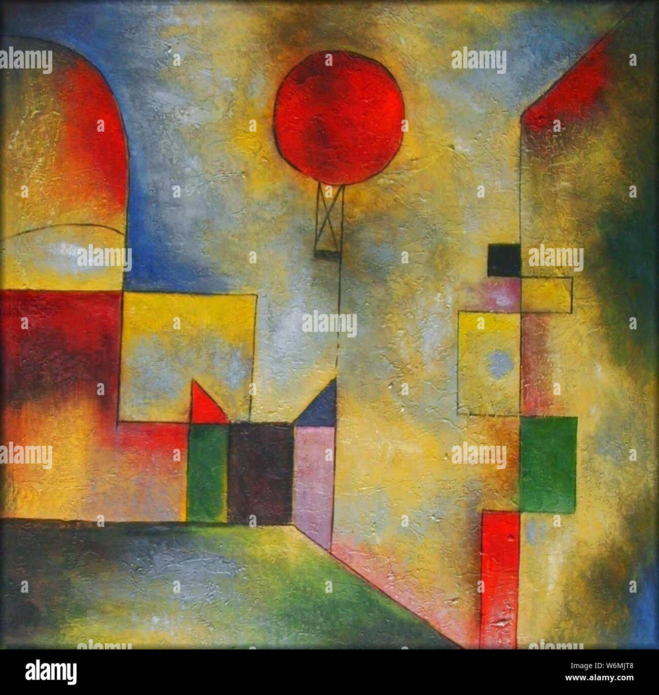 Paul Klee pintura abstracta ideal para decoración de interiores Fotografía  de stock - Alamy