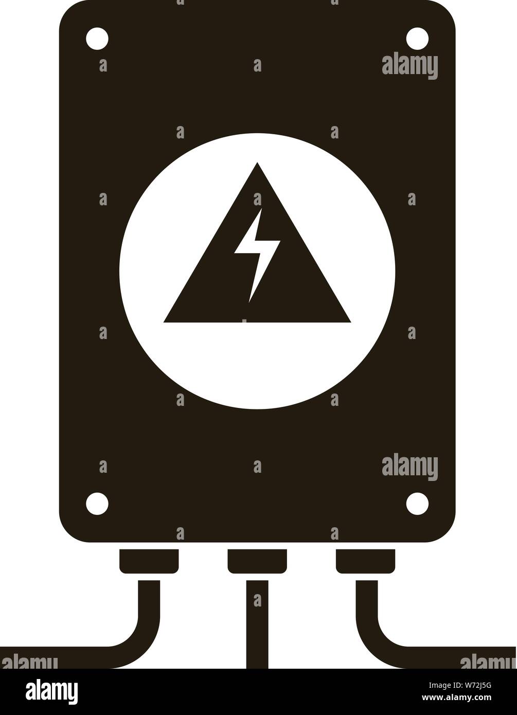 Convertidor eléctrico icono. Simple ilustración de convertidor eléctrico  icono vectoriales para diseño web aislado sobre fondo blanco Imagen Vector  de stock - Alamy