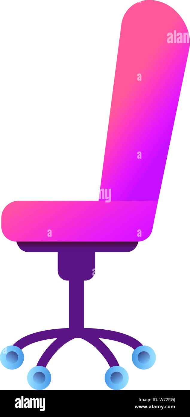 Silla de escritorio icono. Caricatura de silla de escritorio iconos  vectoriales para diseño web aislado sobre fondo blanco Imagen Vector de  stock - Alamy