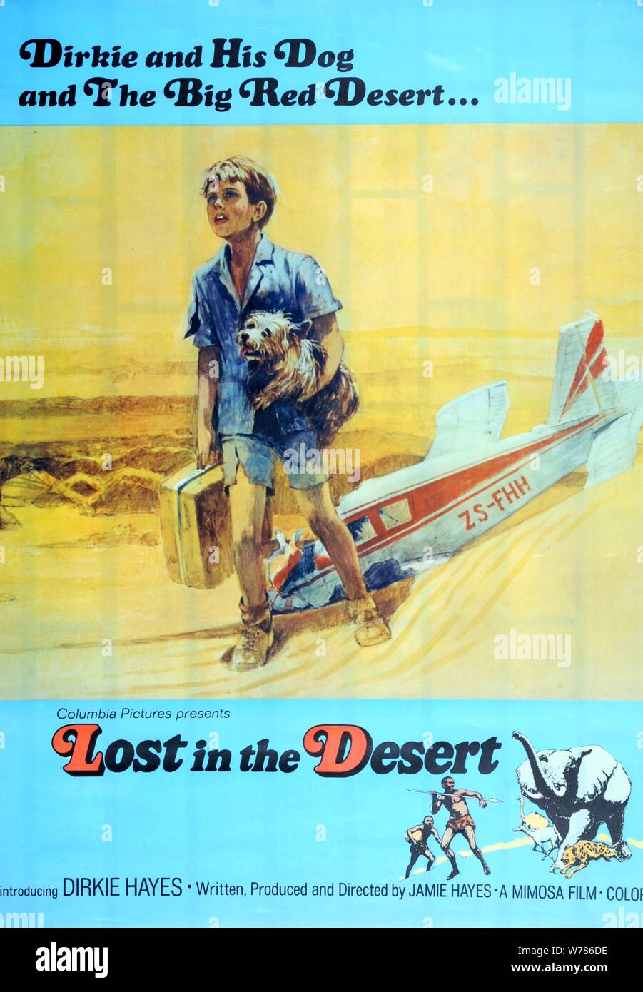 Póster De Película Perdido En El Desierto 1969 Fotografía De Stock Alamy