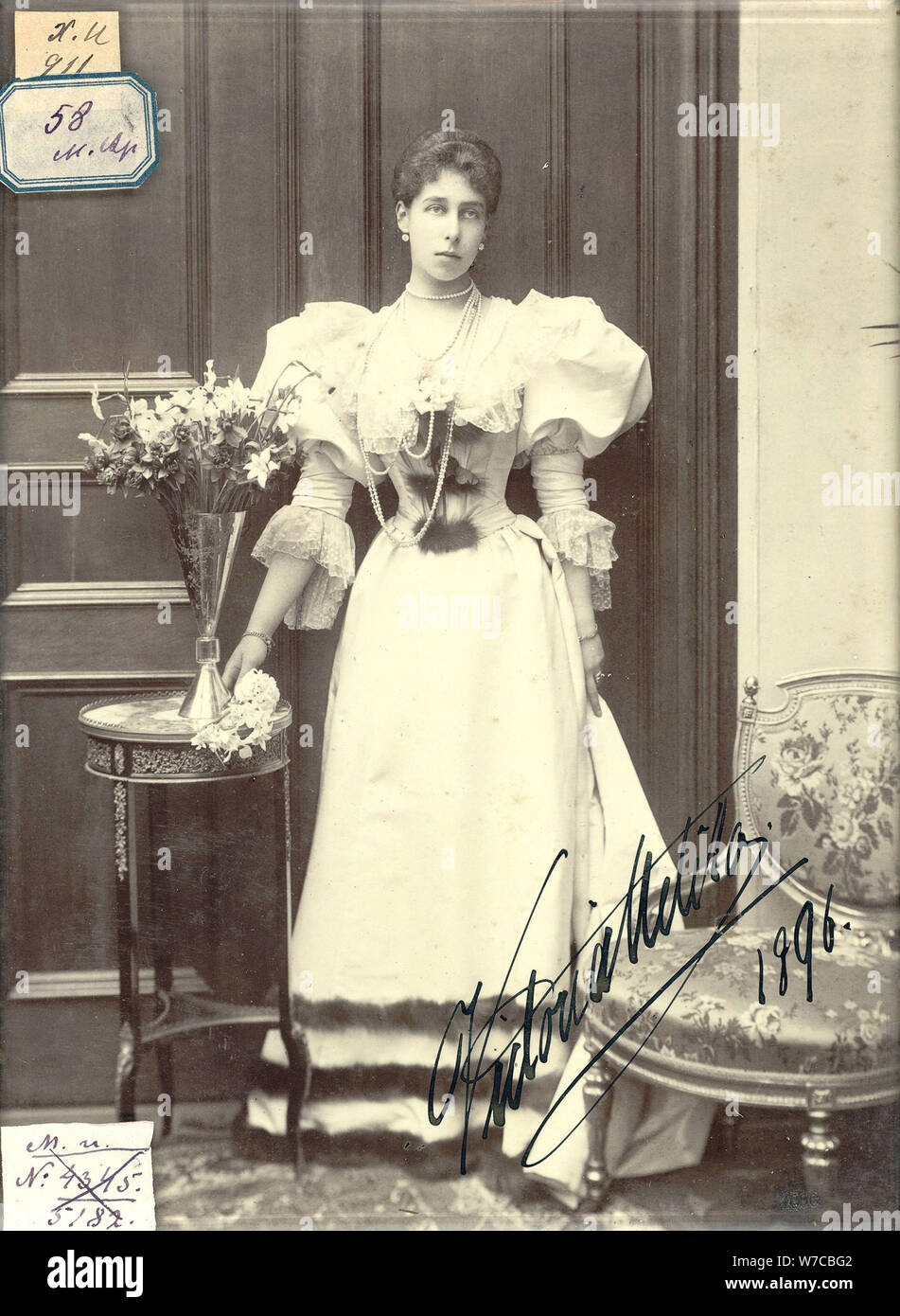 La princesa Victoria Melita de Sajonia-coburgo y Gotha (1876-1936). Foto de stock