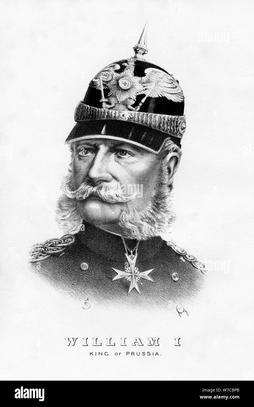 Guillermo I, Rey de Prusia y Emperador de Alemania, del siglo XIX