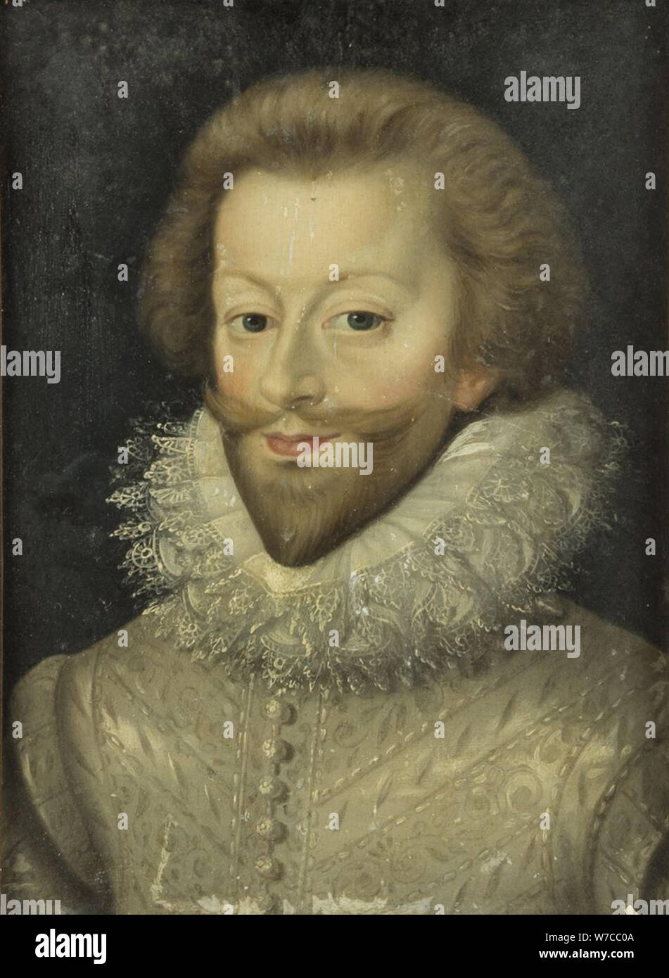 Retrato de Enrique I, Duque de Guisa. Foto de stock
