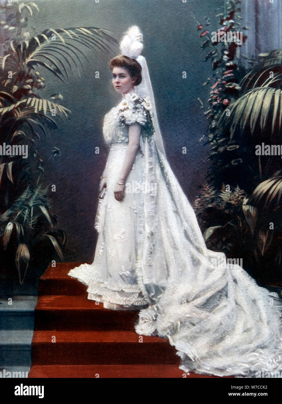 La princesa Luisa Margarita, Duquesa de Connaught, finales del XIX y principios del siglo XX. Artista: Bassano Studio Foto de stock