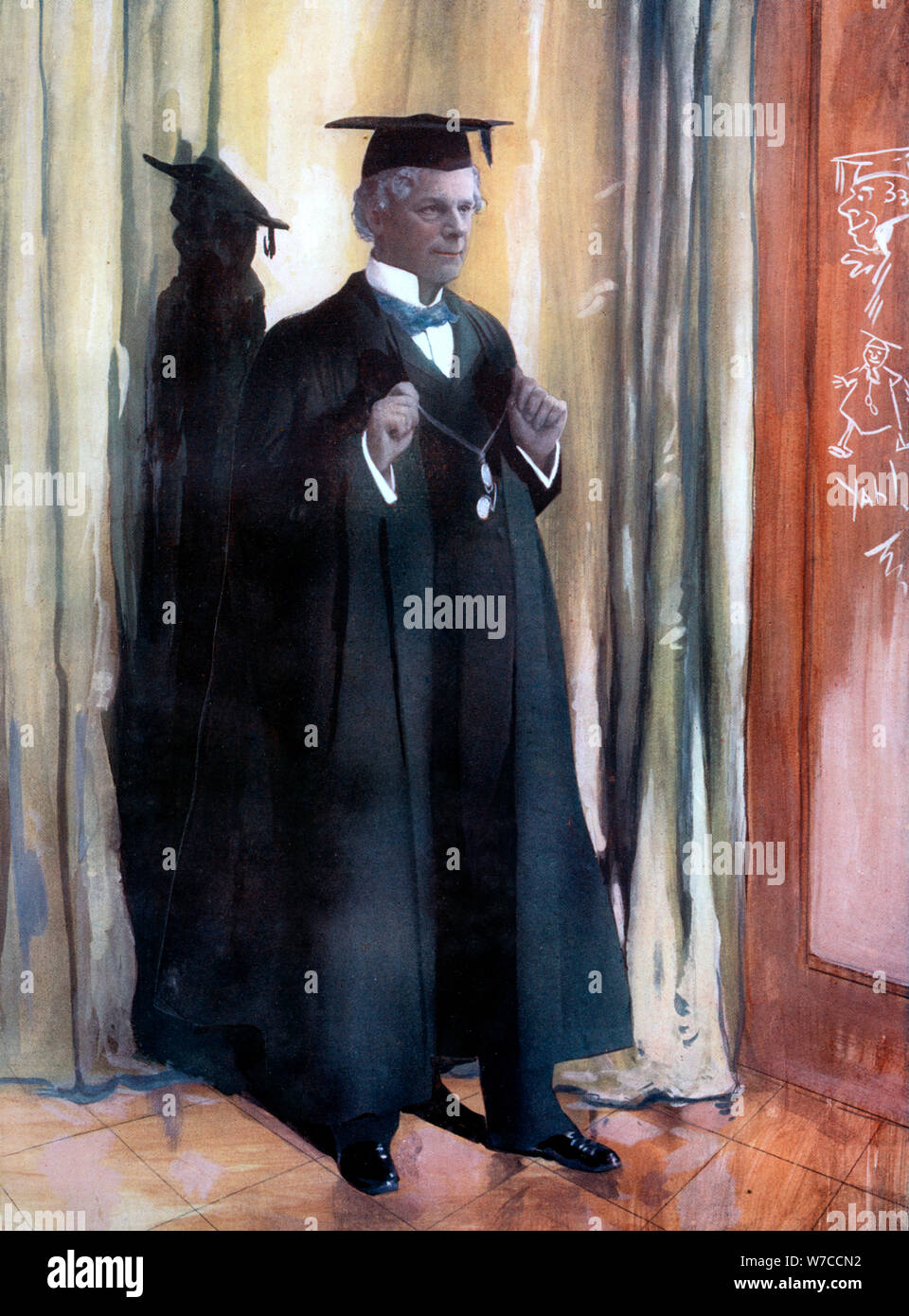 Edward Terry en mi linda doncella, c1902. Artista: Bassano Studio Foto de stock