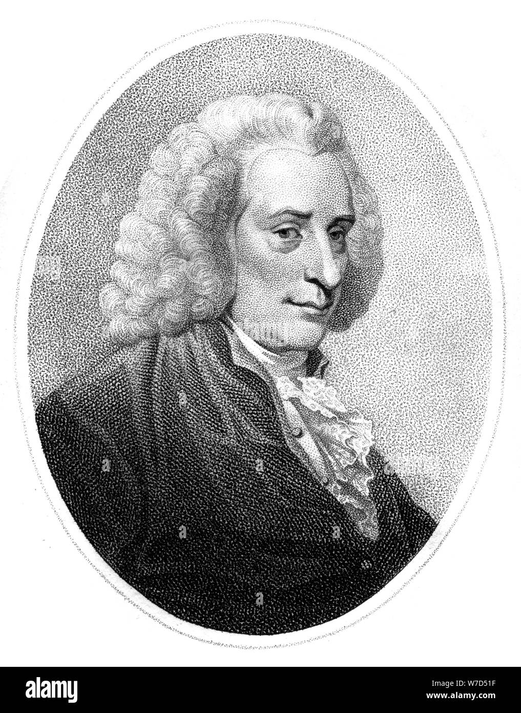 John Armstrong, del siglo XVIII, médico y poeta escocés.Artista: W Ridley  Fotografía de stock - Alamy
