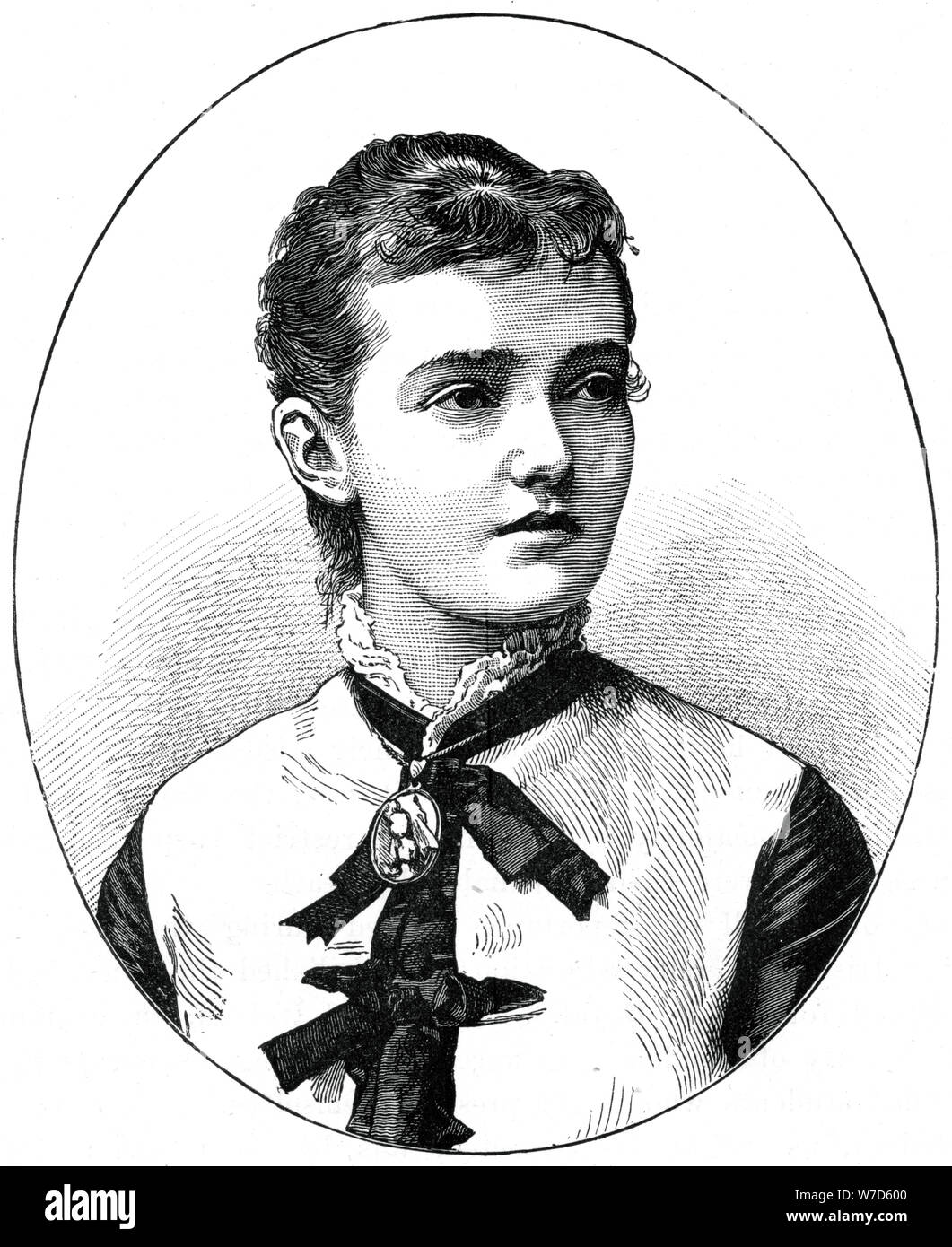 La princesa Luisa Margarita, Duquesa de Connaught, 1900. Artista: Desconocido Foto de stock
