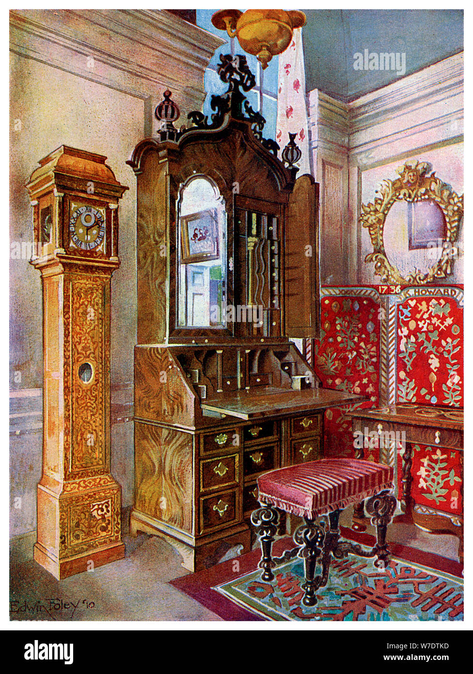 Negrita Heredero microscópico 18th century furniture fotografías e imágenes de alta resolución - Alamy