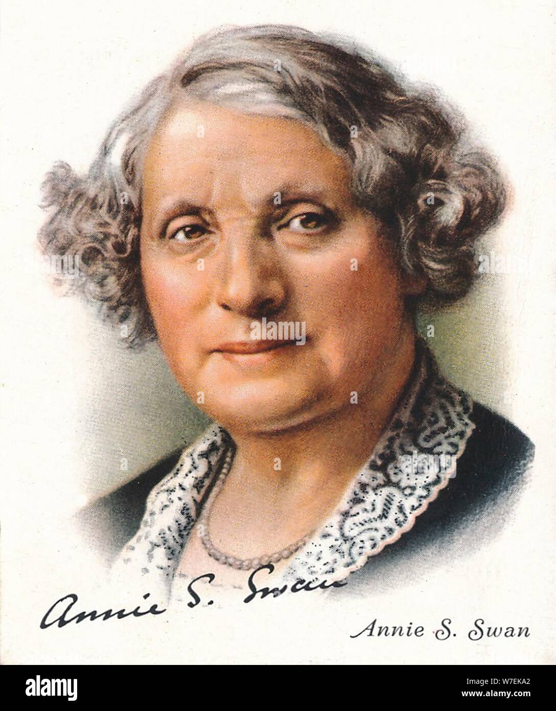 Annie S Swan, 1937. Artista: Desconocido. Foto de stock