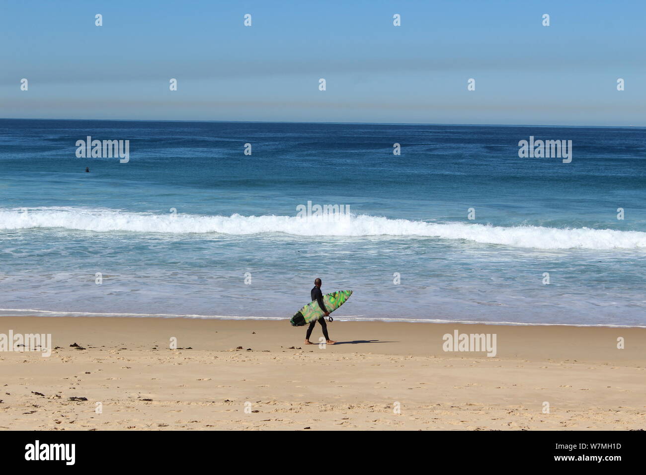 El estilo de vida de playa en Australia Foto de stock