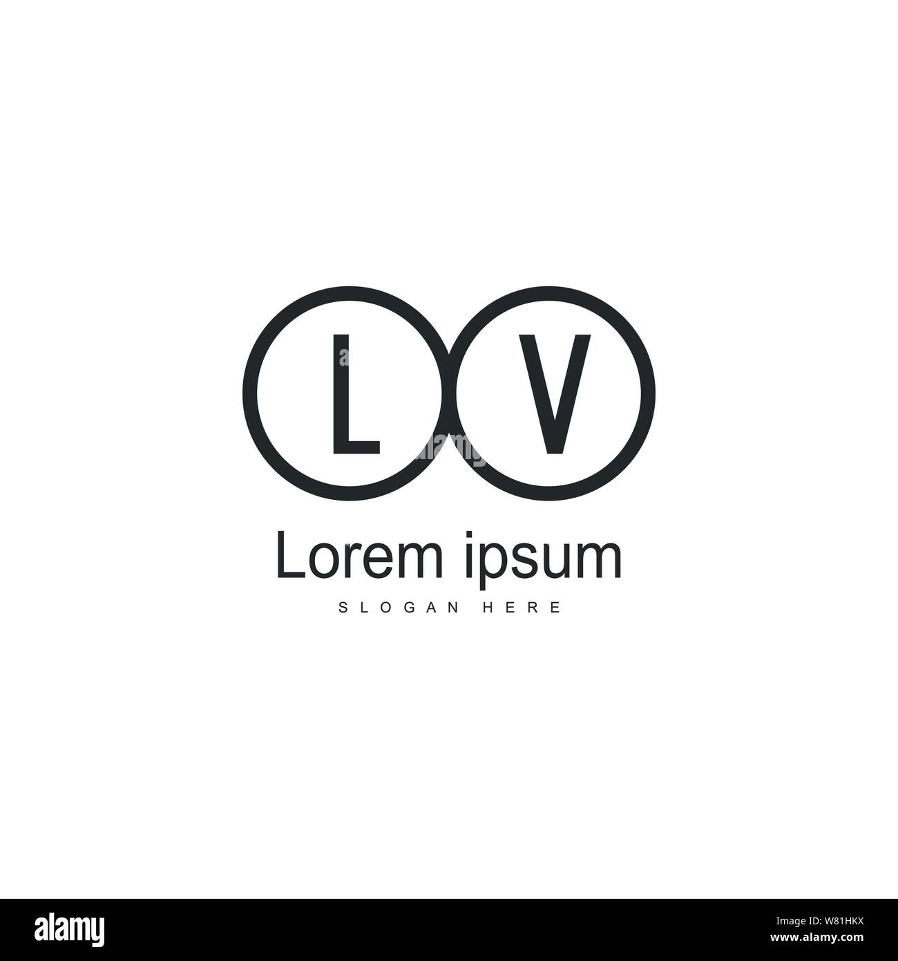 Plantilla de Lv Logo