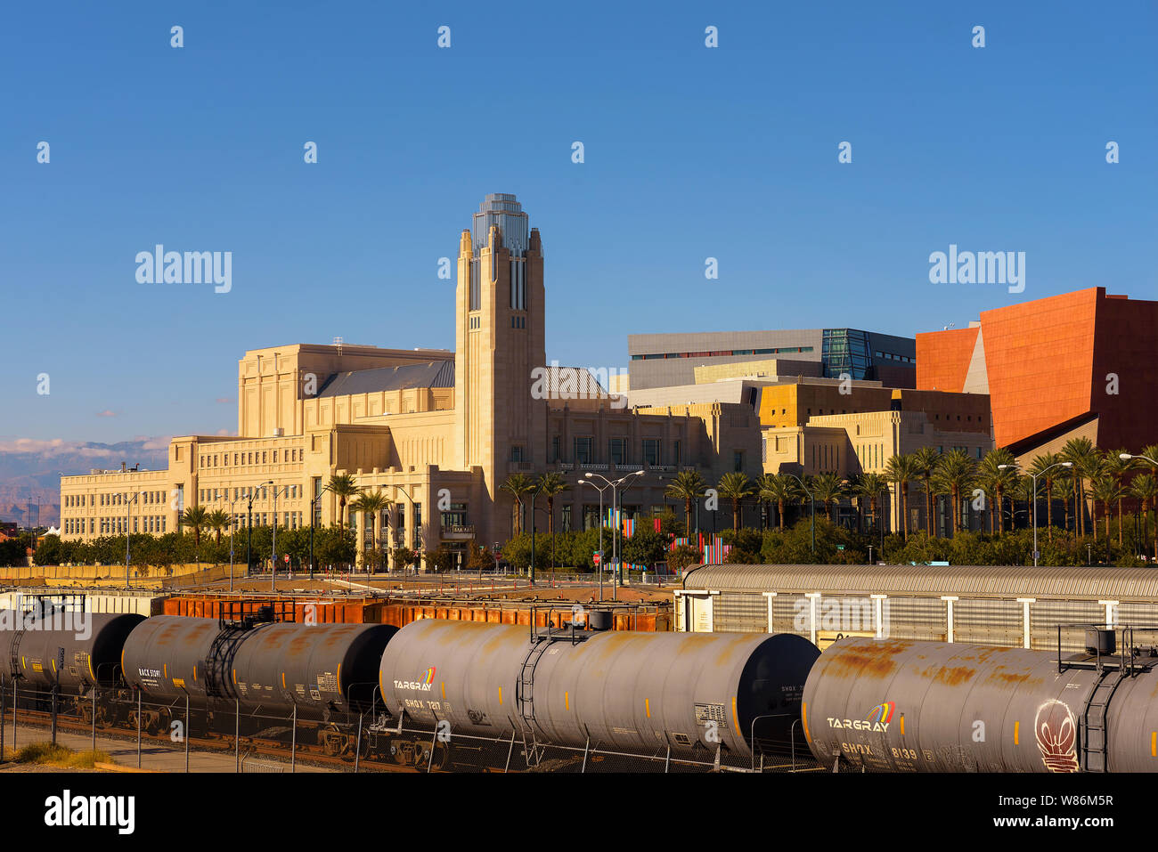 El Smith Center for the Performing Arts en Las Vegas Foto de stock