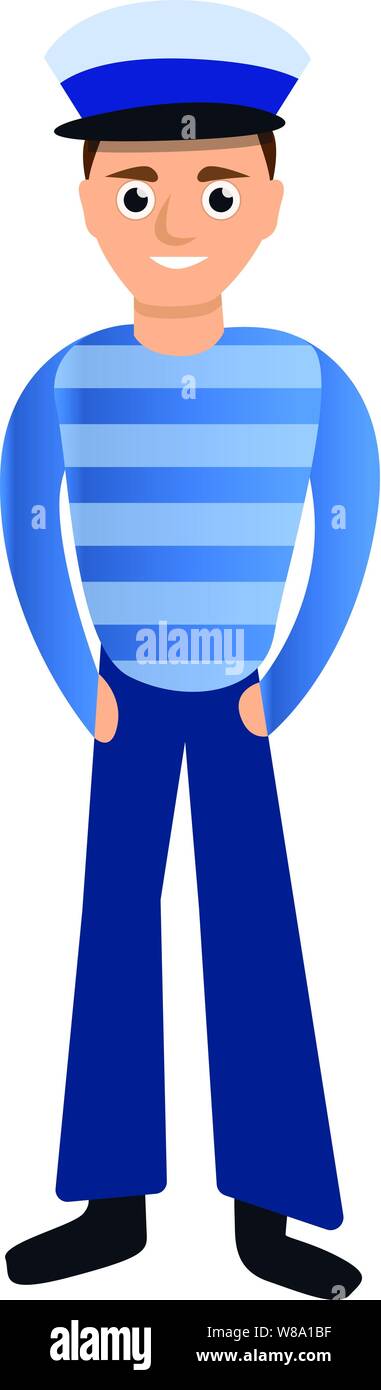 Joven Joven Marinero Icono Caricatura De Muchacho Joven Marinero Icono Vectoriales Para Diseno Web Aislado Sobre Fondo Blanco Imagen Vector De Stock Alamy