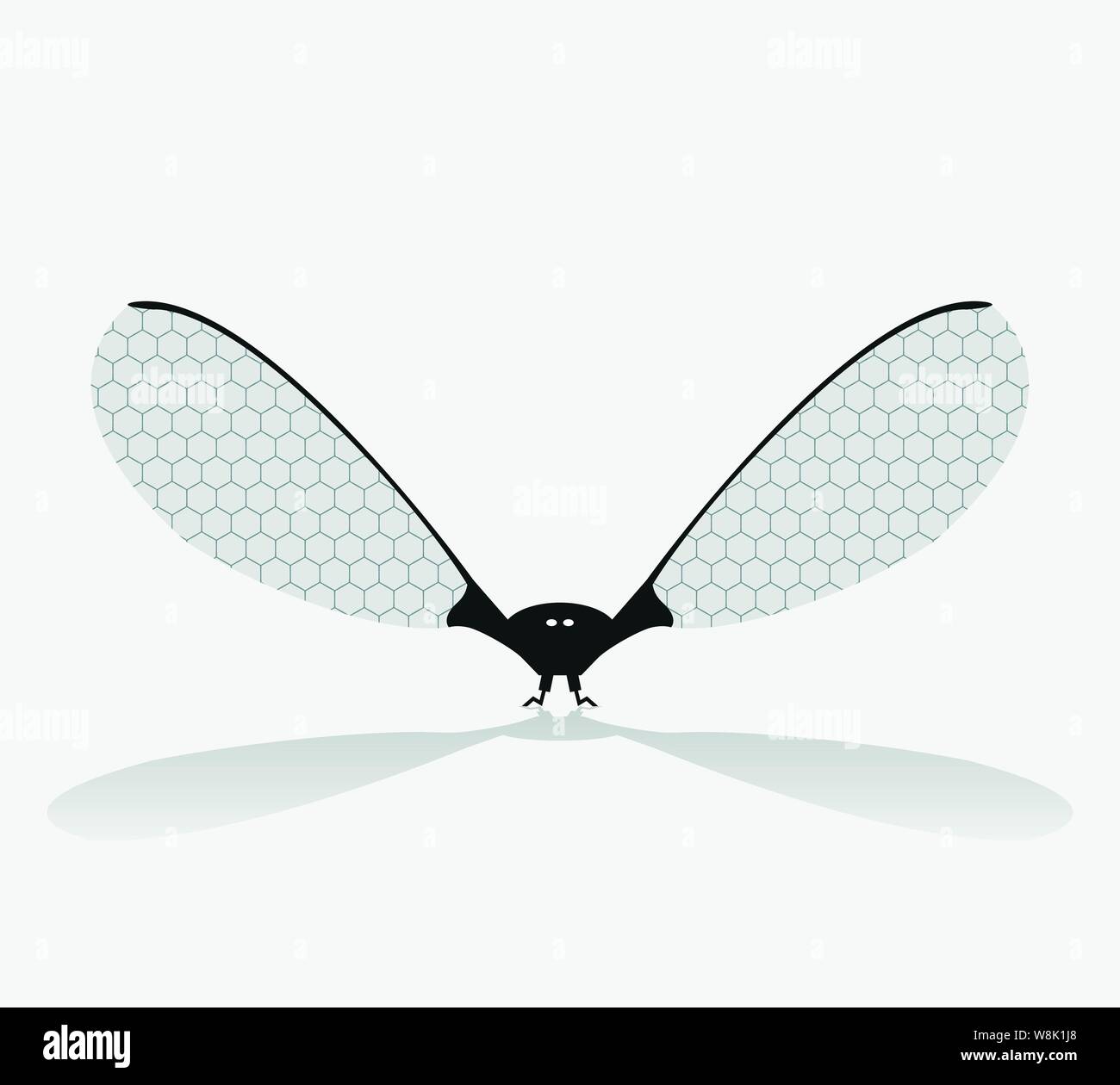 con alas, conceptual Imagen Vector de stock - Alamy