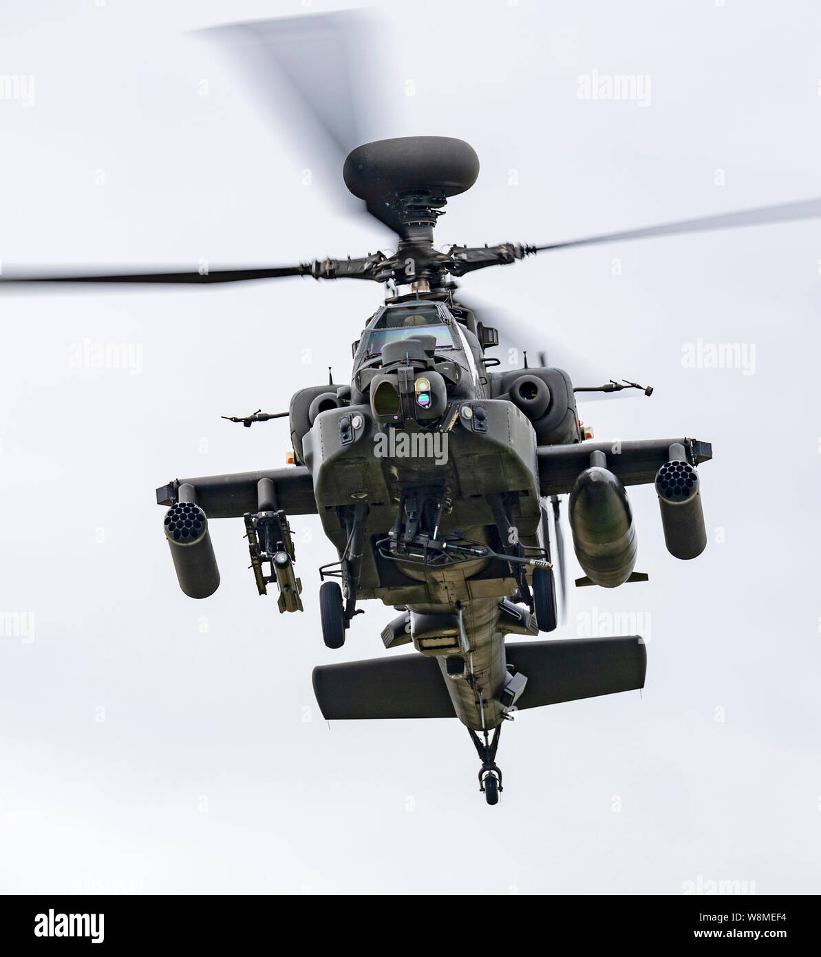 Army Air Core Helicóptero Apache AH1 en el Royal International Air Tattoo 2019 Foto de stock