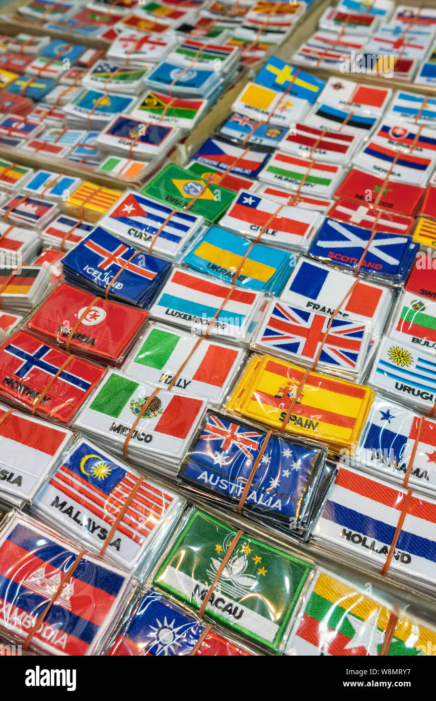 Parches de online banderas del mundo