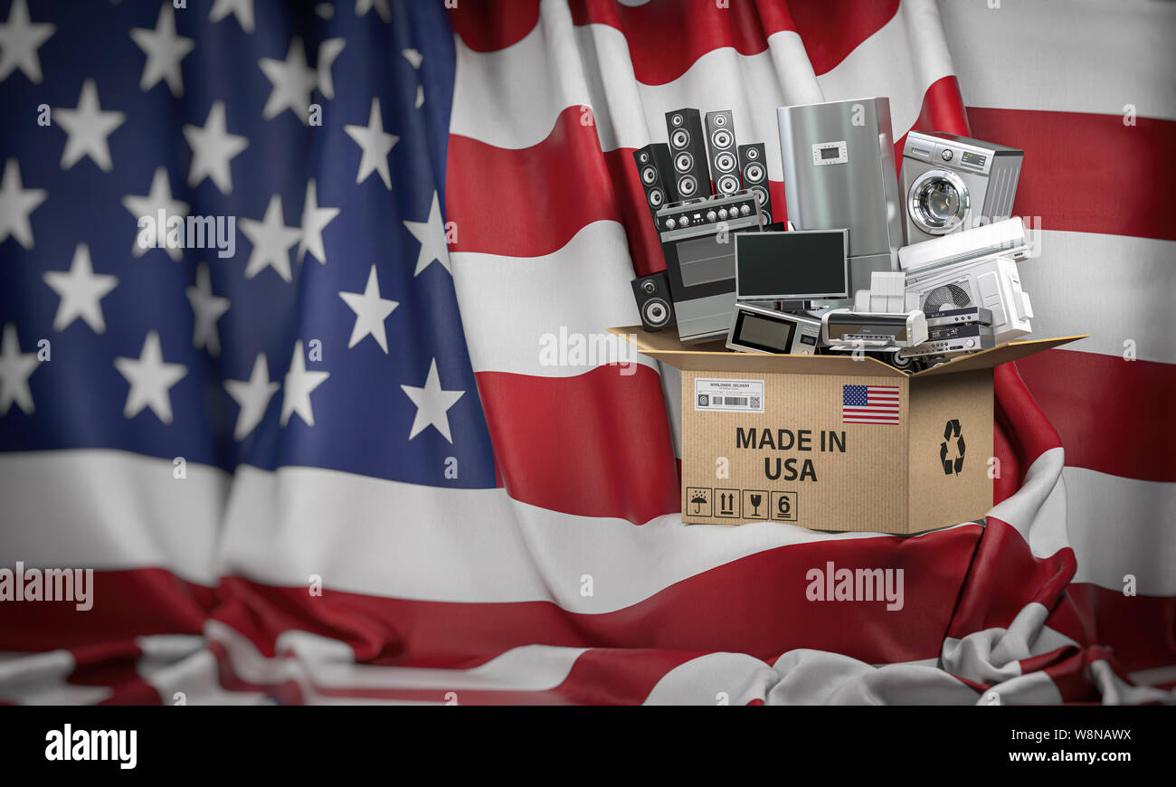 Electrodomésticos fabricados en Estados Unidos. Técnicas de cocina en