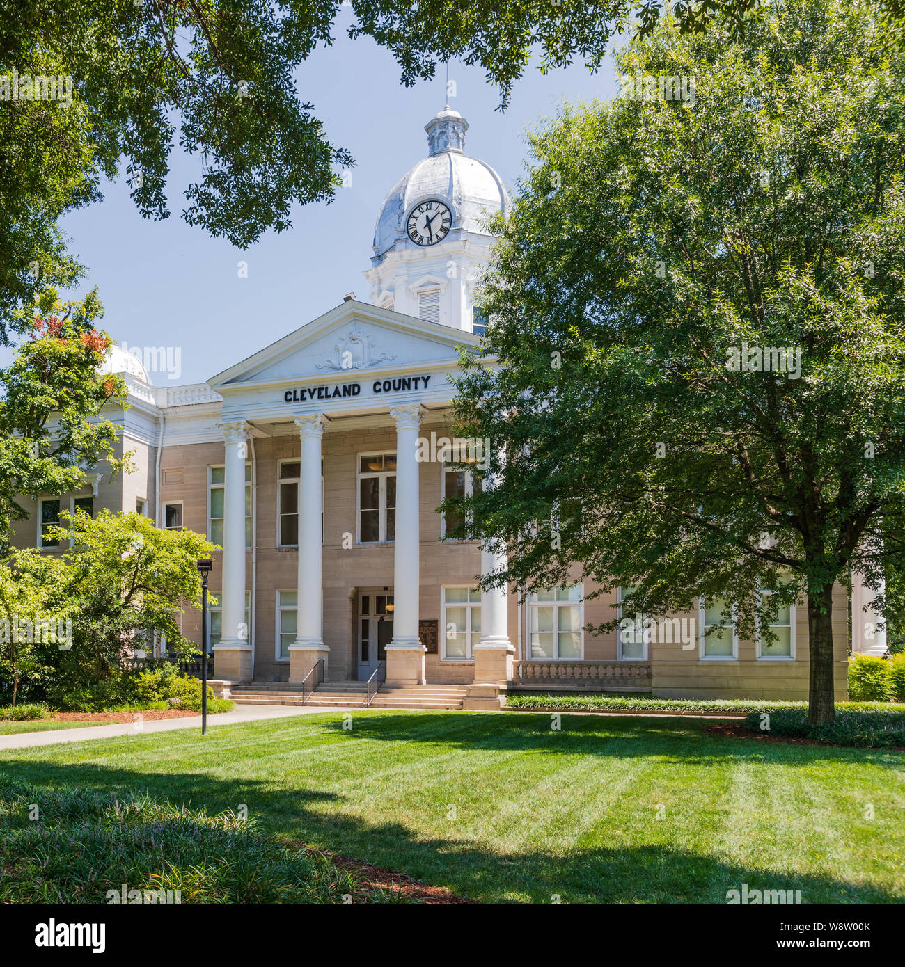 SHELBY, NC, EE.UU., 9 de agosto de 2019: Foto de stock