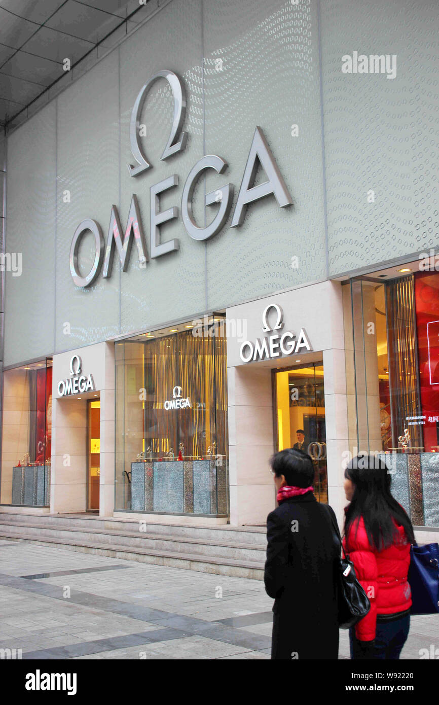 Omega watch store fotograf as e im genes de alta resoluci n Alamy