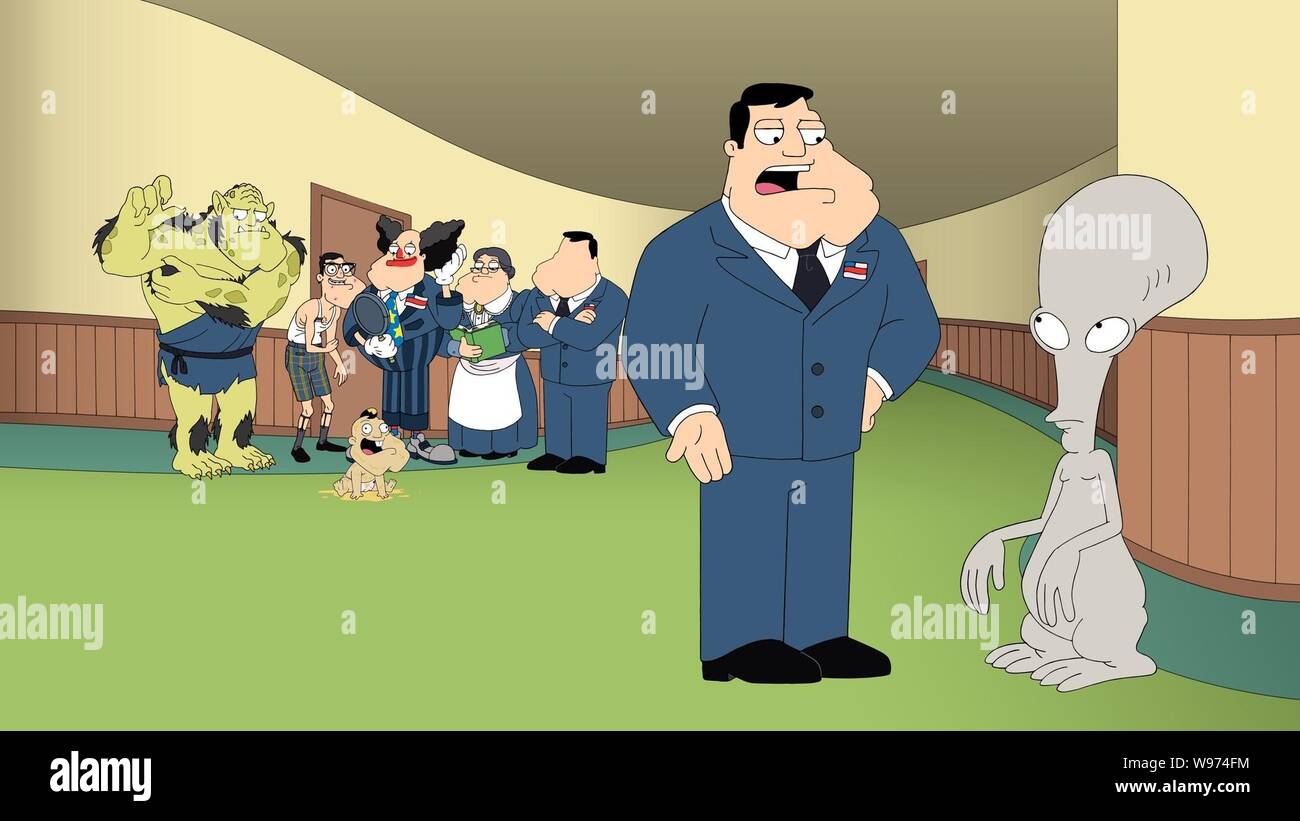 Papá americano SETH MACFARLANE voces Stan Smith Fecha: 2005 Fotografía de  stock - Alamy