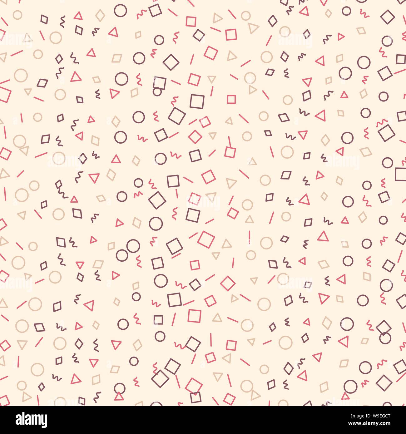 Llamativo diseño patrones abstractos con fondo de color beige. Sitio web de fondo. Ilustración del Vector