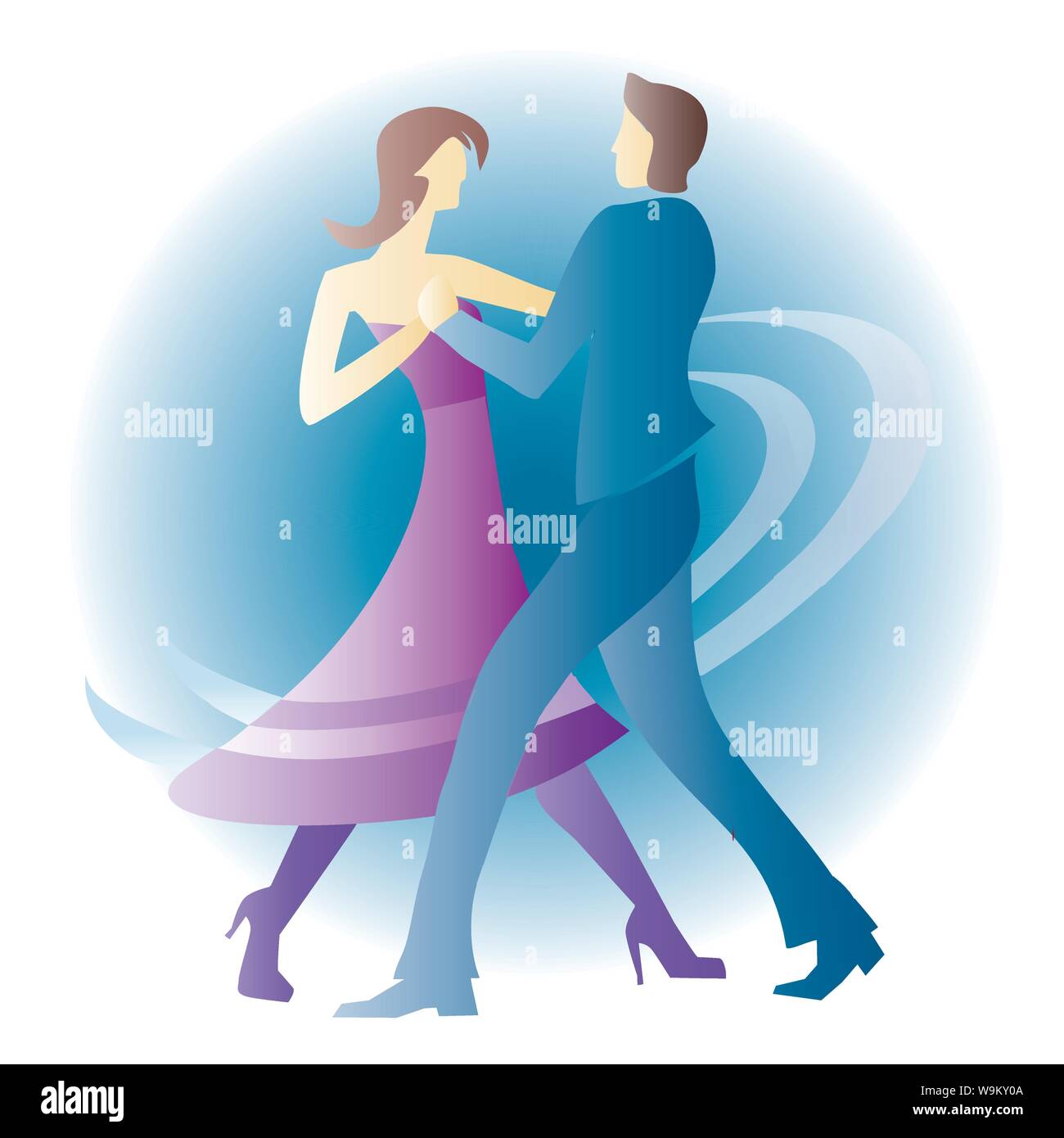 Pareja de baile de salón de baile. Ilustración de la joven disponible Imagen Vector de stock - Alamy Pareja de baile de salón de baile. Ilustración de la joven disponible Imagen Vector de stock - Alamy