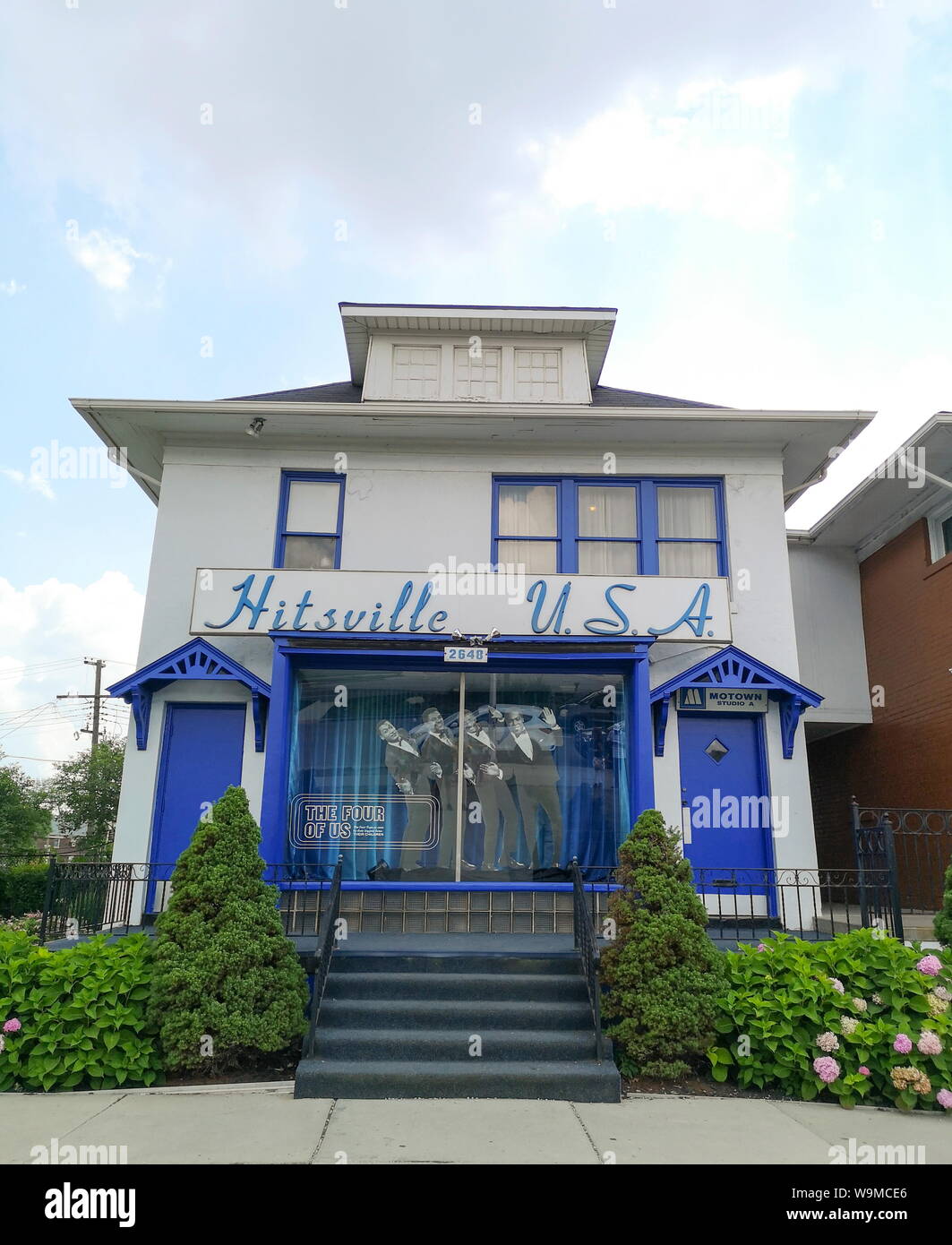 HITSVILLE U.S.A, Museo de la Motown de Detroit Foto de stock