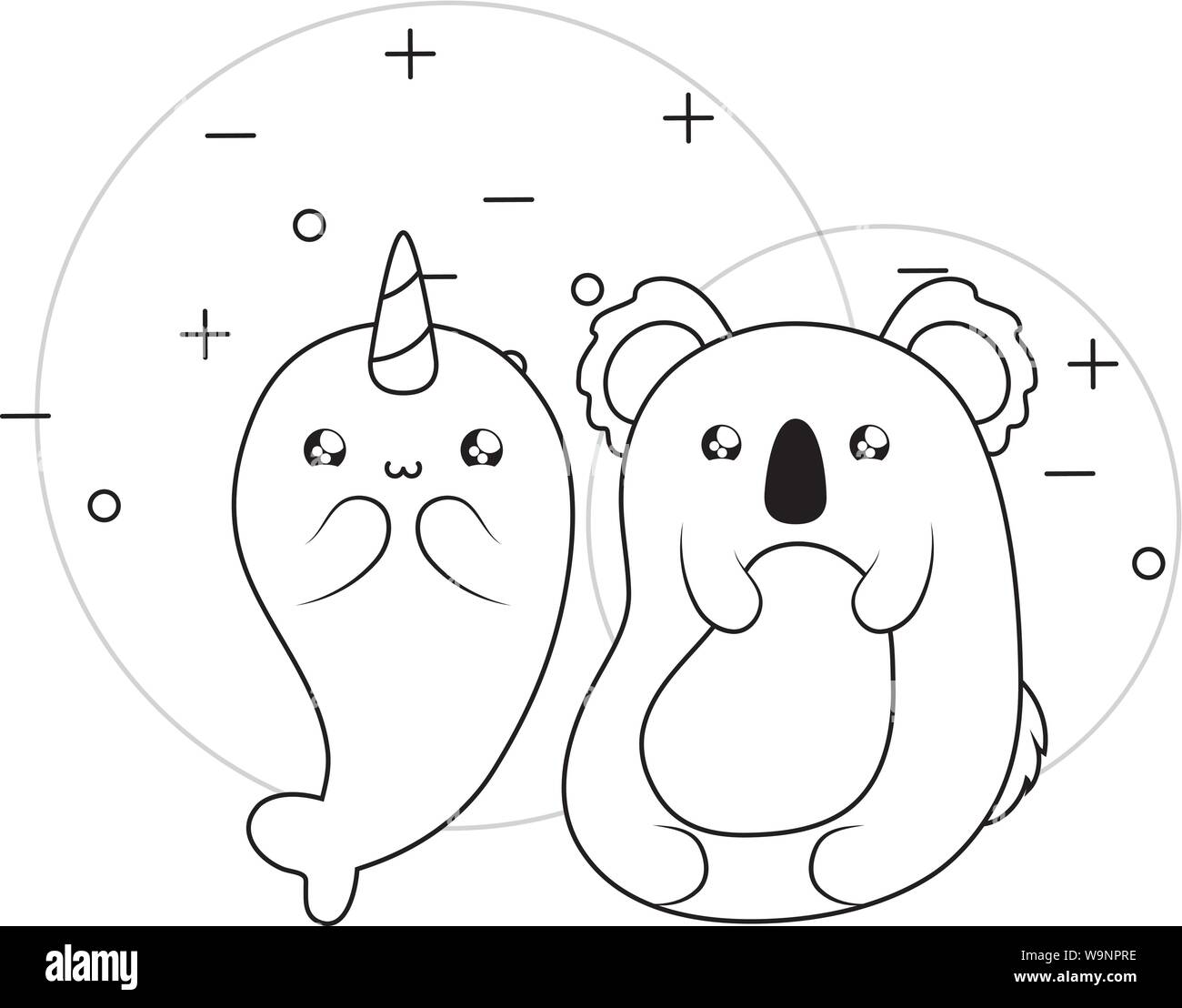 Kawaii Koala Baby Design Vector Fotos E Imagenes De Stock Alamy