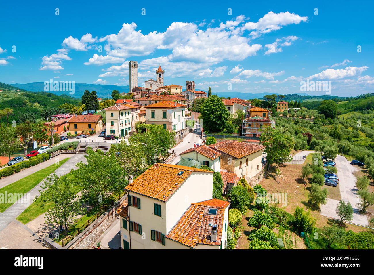 Serravalle Pistoiese, Pistoia, Italia Foto de stock