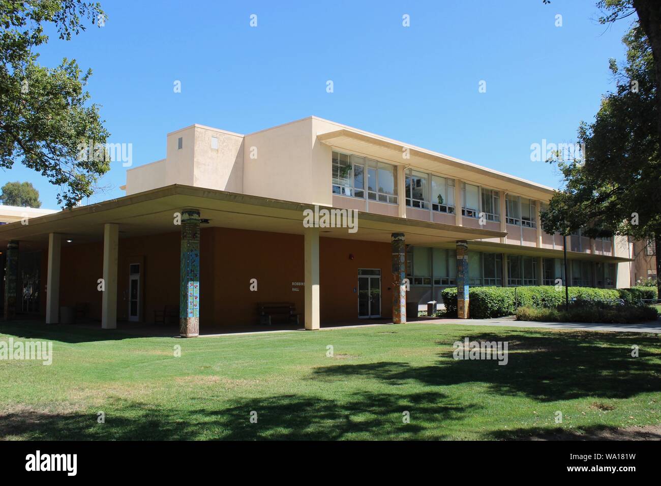 Robbins Hall, UC Davis, Davis, California Foto de stock