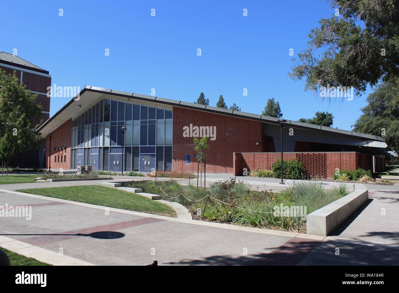 Freeborn Hall, UC Davis, Davis, California Foto de stock