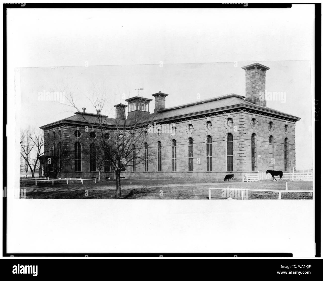 La cárcel de distrito de Washington, D.C. Foto de stock