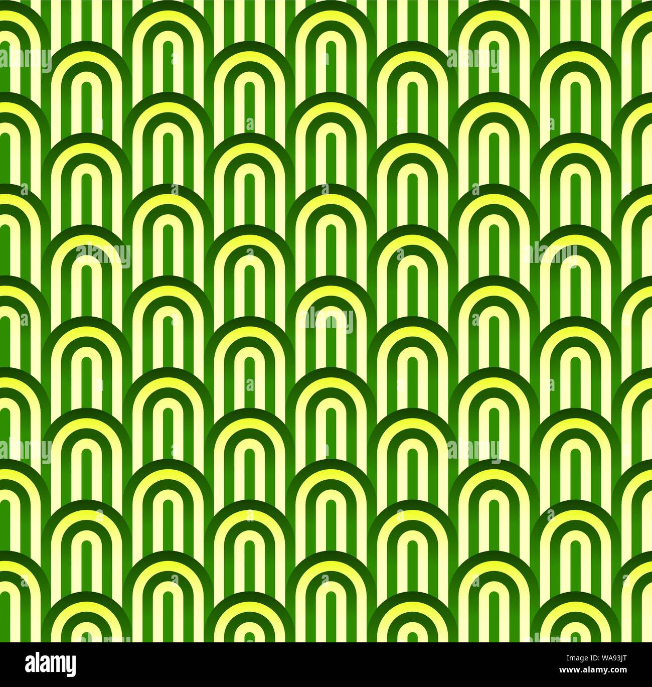 Ilustracion Vectorial Fondo Verde Sin Fisuras Con Figuras Geometricas Y Colores Suaves Imagen Vector De Stock Alamy