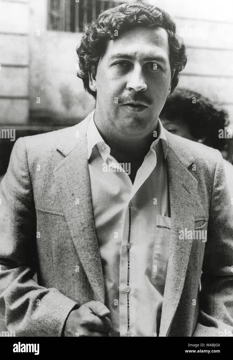 Pablo Escobar Gaviria, uno de los principales traficantes de cocaína de  Colombia, circa (1984) Archivo de referencia # 33848-036THA Fotografía de  stock - Alamy