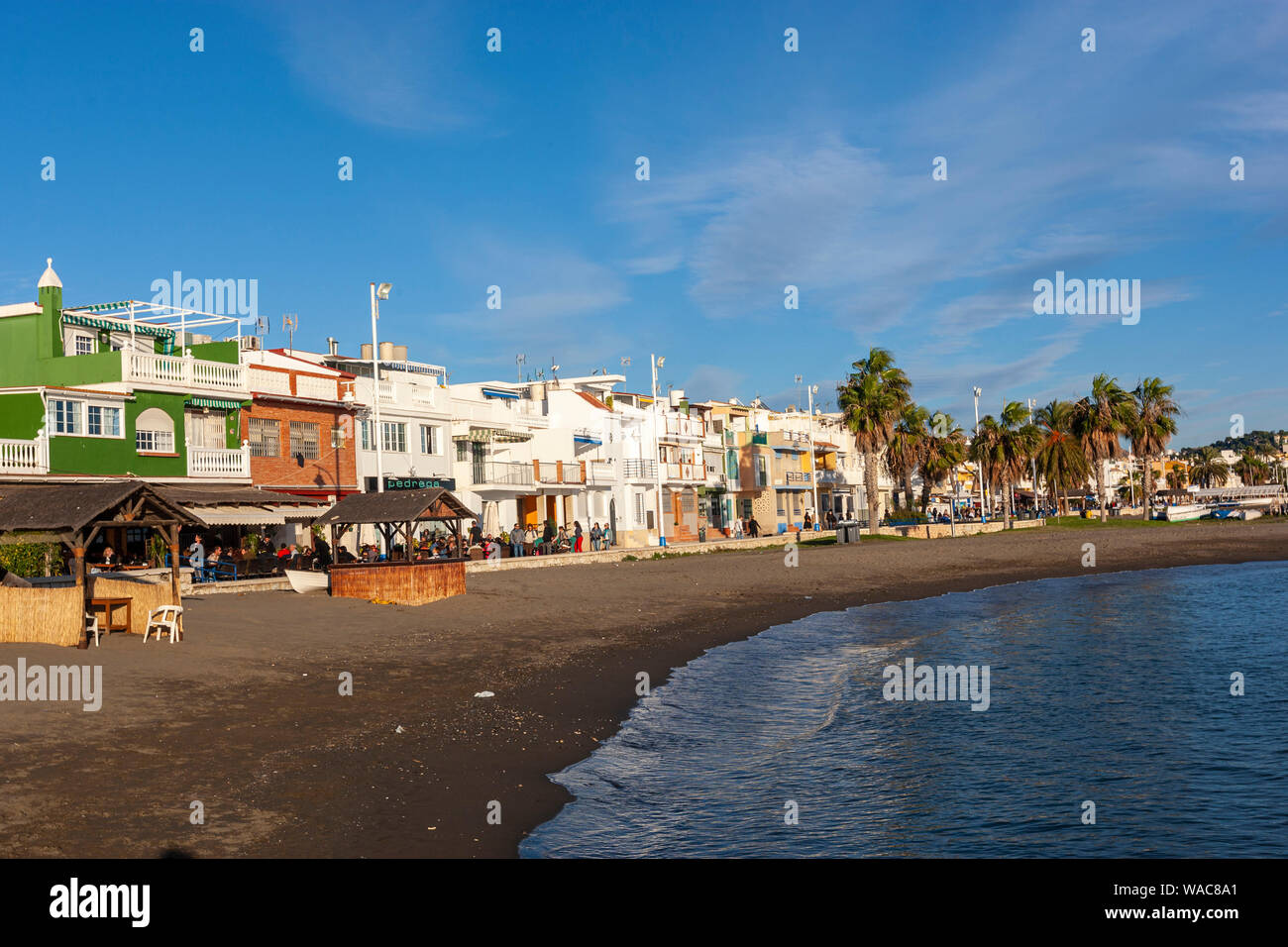 Malaga beach pedregalejo fotografías e imágenes de alta resolución - Alamy
